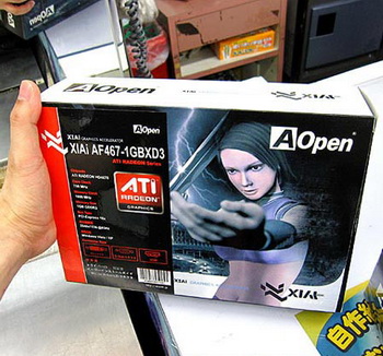 Aopen ATI radeon HD 4670 card